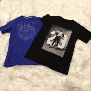 2 boys T-shirt’s Nike